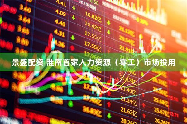 景盛配资 淮南首家人力资源（零工）市场投用
