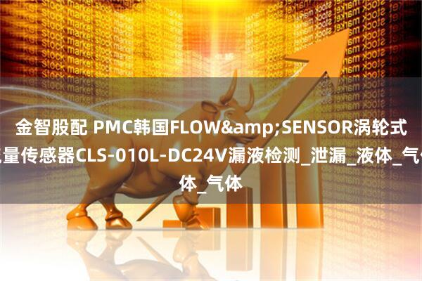 金智股配 PMC韩国FLOW&SENSOR涡轮式流量传感器CLS-010L-DC24V漏液检测_泄漏_液体_气体