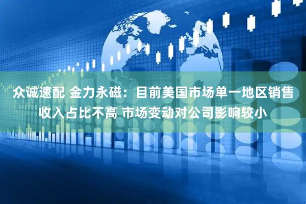 众诚速配 金力永磁：目前美国市场单一地区销售收入占比不高 市场变动对公司影响较小